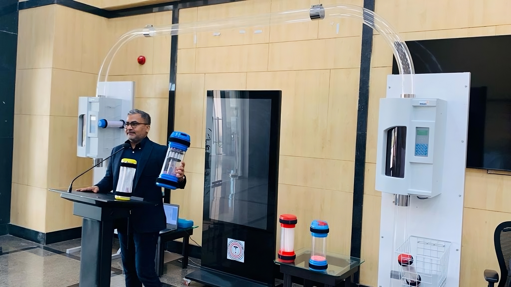 Hospital Pneumatic Tube System installation in India